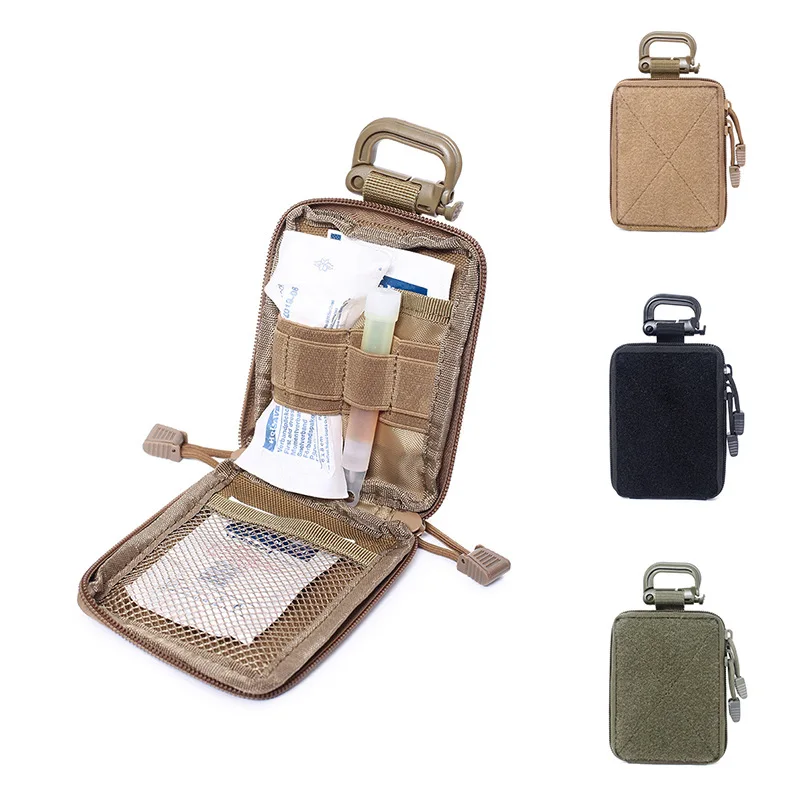Nylon Outdoor Sports EDC Tool Pouch Bag for Hiking Camping