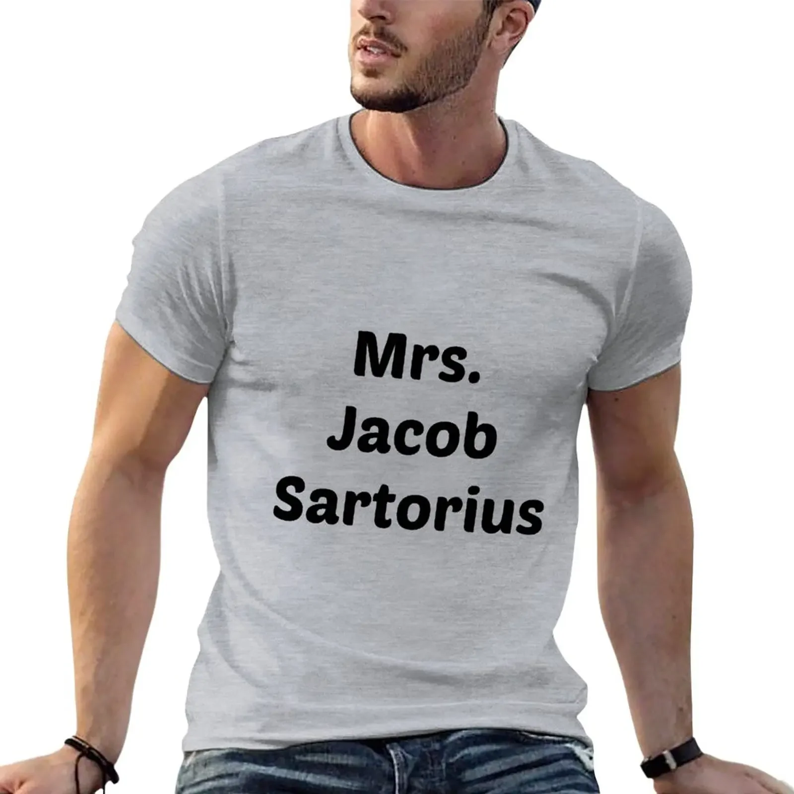 T-Shirt Mrs. Jacob Sartorius New Edition For A Boy Blacks Magliette Pesanti Per Uomo