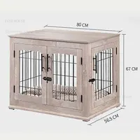 Modern Small Dog House Wooden Dog Kennels Indoor Pet Villa House Medium-sized Home Four Seasons Universal Outdoor House for Dogs