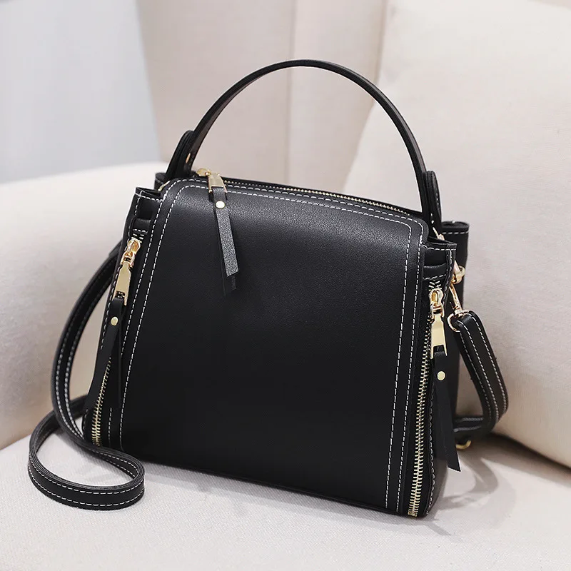 Ladies New PU Portable Shoulder Bag Fashion Luxury Designer Style Girls Messenger Bag High Quality Women Tote Bag