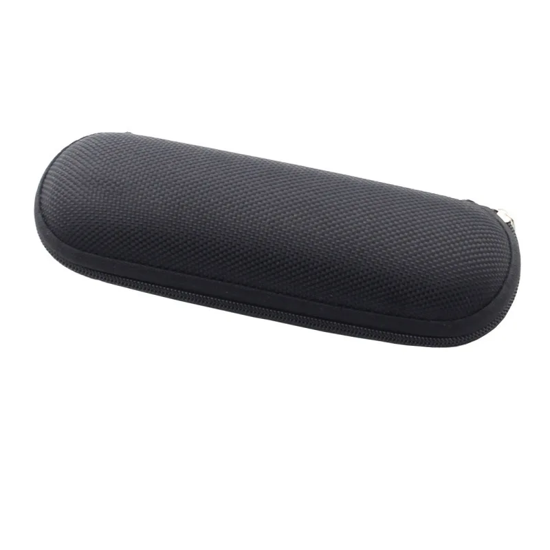 Fashion Black Glasses Case Reading Glasses Hard Bag Box Zipper Sunglasses Container Eyeglasses Case For Men Women Wholesale