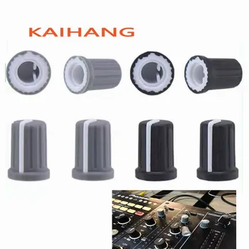 10 Pezzi Cappucci di Ricambio per Manopole Rotanti per Mixer DJ Pioneer DJM, Manopola EQ Gain Volume Trim per Albero a D 12x17mm per Controller DJM-700 ..DDJ