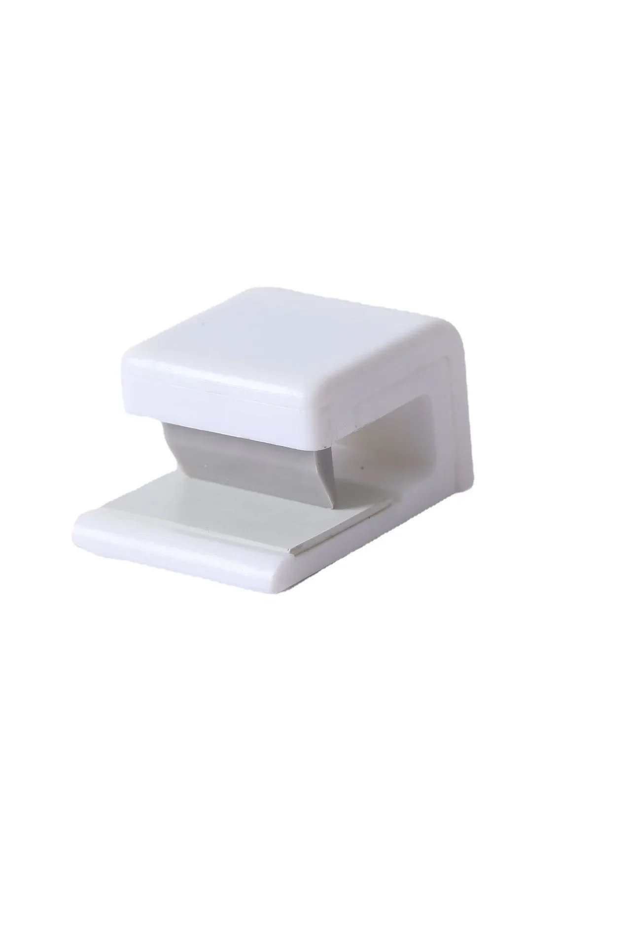 1pc Silicone Toothbrush Holder Hook Multi-Function Hook Waterproof Self Adhesive Wall-Mounted Storage