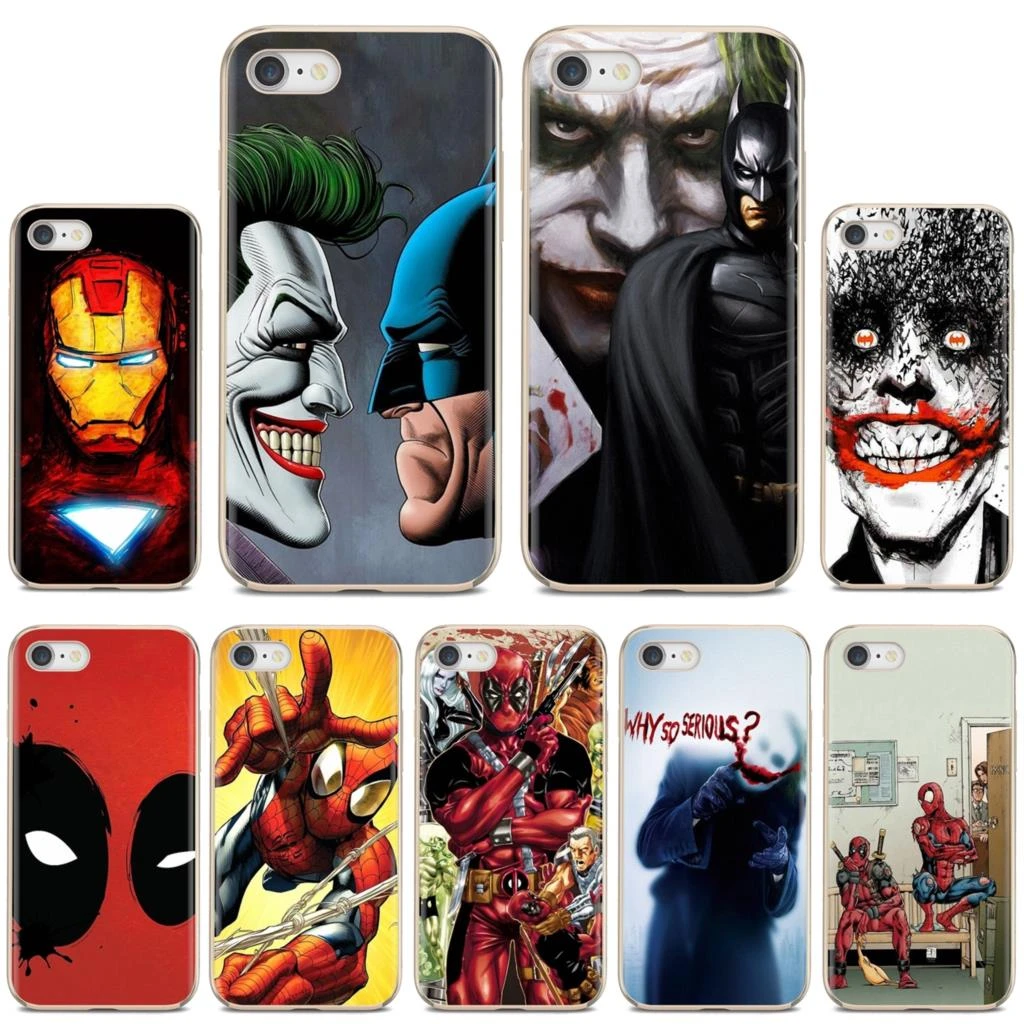 TPU Skin Case Joker Killing Joke Deadpool Spider For Meizu M6 M5 M6S M5S M2 M3 M3S NOTE MX6 M6t 6 5 Pro Plus U20 best meizu phone cases