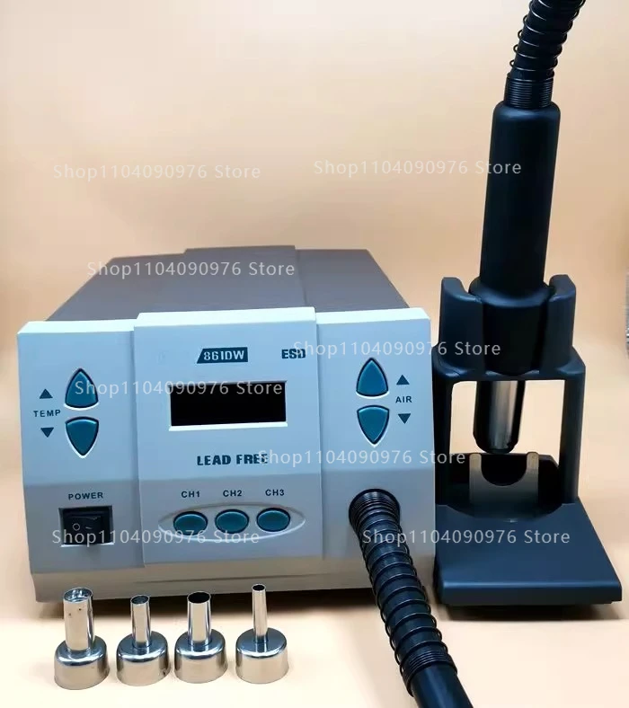 861DW heat gun LCD display dormant storage cyclone direct wind conversion