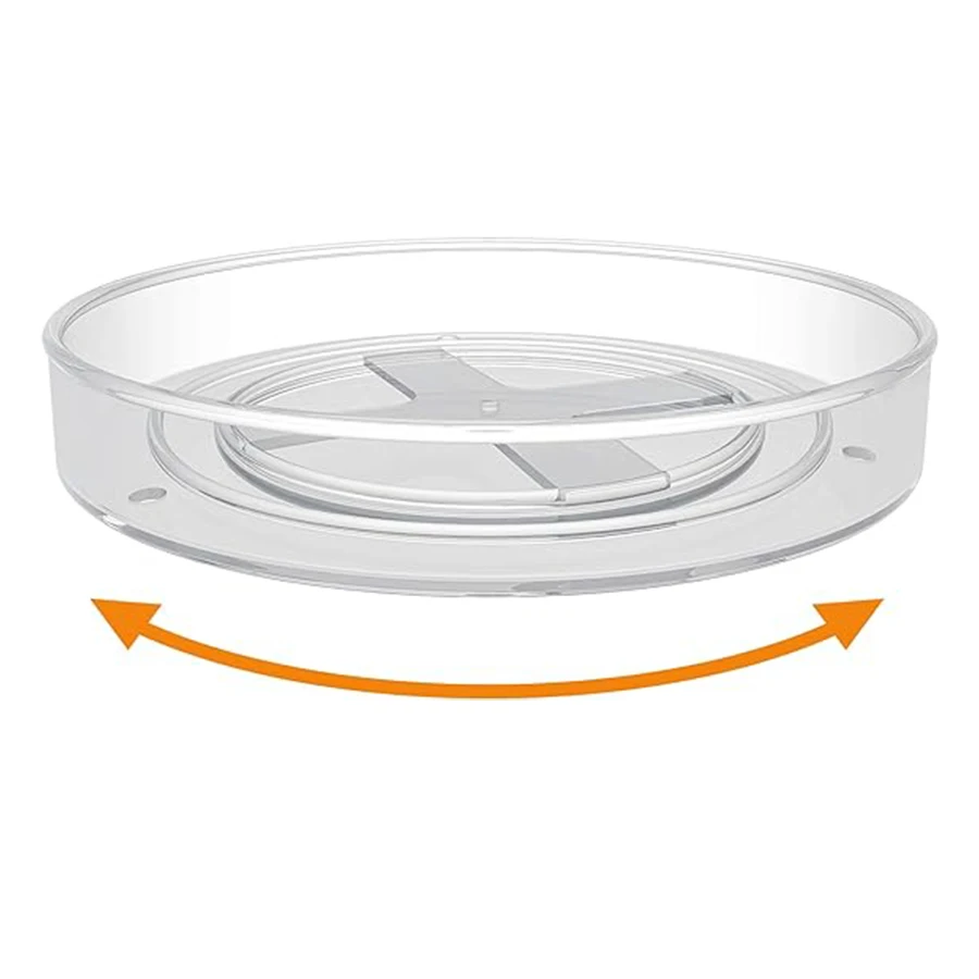 Plastic Turntable Rotating Tray for Cabinet Kitchen Bathroom Storage Food Storage Organization and Storage Organizer storage tray,rotating storage organizer