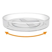 Plastic Turntable, Rotating Tray for Cabinet, Kitchen, Bathroom Storage - Food Storage, Organization and Storage Organizer 2