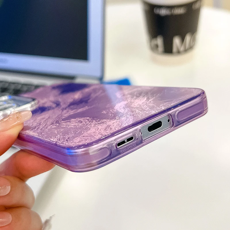 Luxury Shiny Electroplated Glitter Phone Case with Full Camera Protection