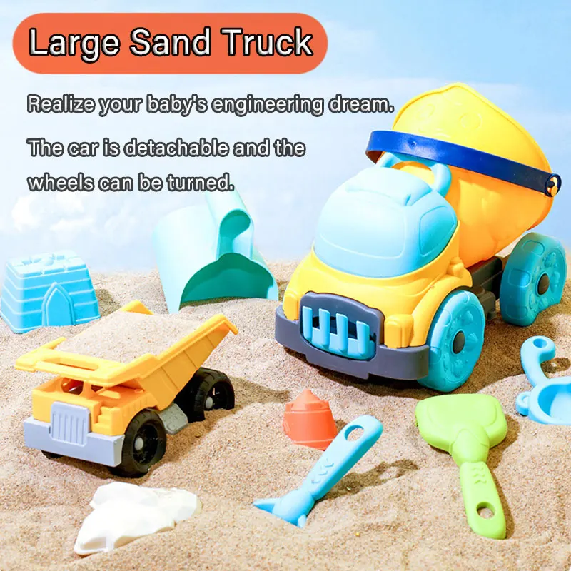 Kit De Jeu De Plage Enfant,18 Pièces Ensemble De Jouets De Plage Pour Enfants,Jouet Sable Enfant