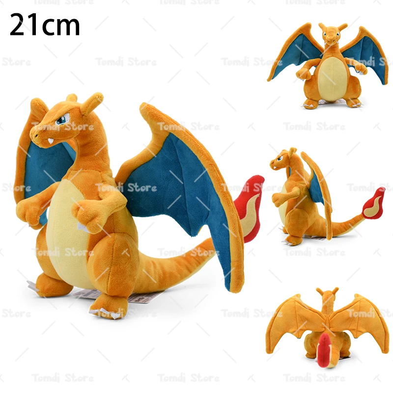 Pokémon Brilhante Charizard Brinquedos De Pelúcia, X Y, Fire Dragon, Anime  Movies, Posket Monster, Stuffed Toy, Birthday Gift, 8 Estilos