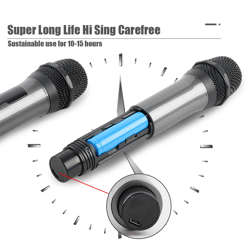 PULX43 Professional Wireless Microphone Stage Performance Live Speech KTV Ultra High Sound Quality Speech  Party Hot Sale