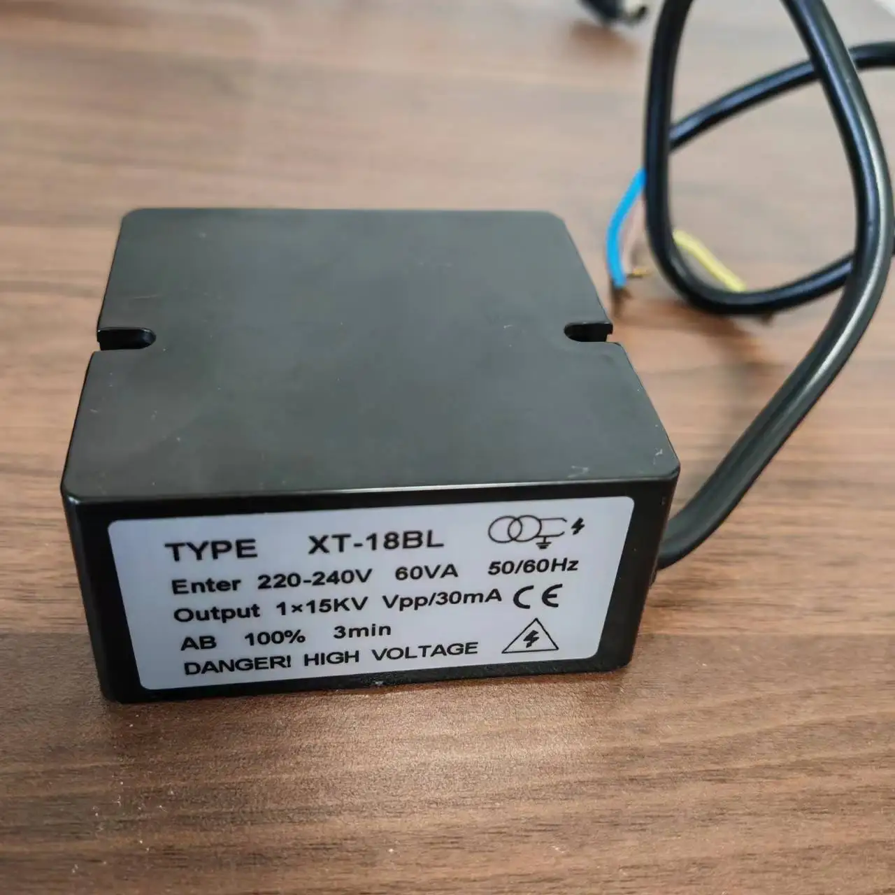 Gas Burner Ignition Transformer XT18BL 220V 15KV One Output For Gas