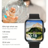 Waterproof Smart Watch, 1.99'' Full Touch Screen Display With Message, Answer Make Call Smartwatch Heart Rate Sleep Monitoring, 1