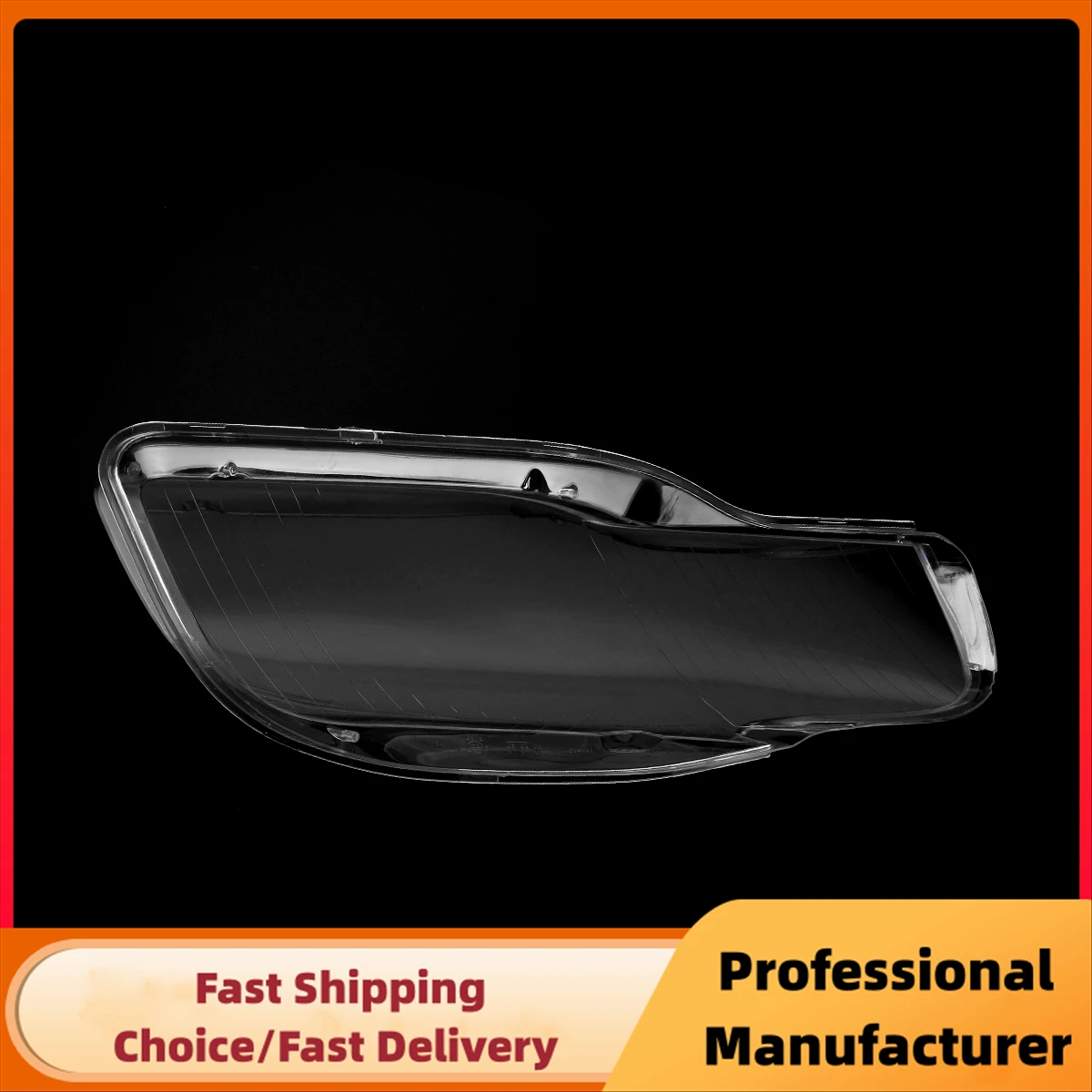Headlight Cover Lens Shell for Audi A4 B7 S4 RS4 2006 2007 2008 1Pair Transparent Lampshade