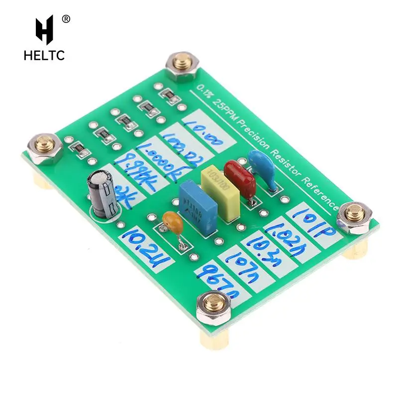 

Precision Resistance Reference Board Used With AD584 LM399 To Calibrate And Calibrate Multimeters