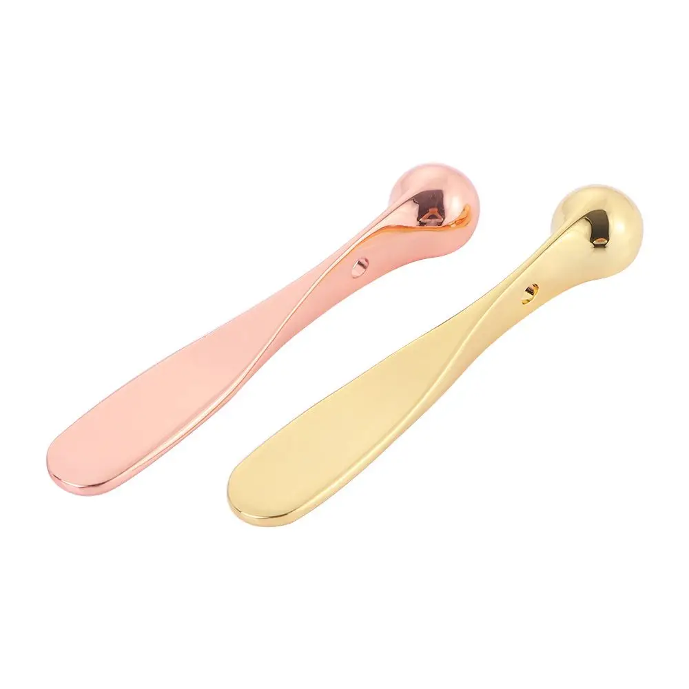 Alloy Anti Wrinkle Face Care Tool Eye Fatigue Relief Eye Applicator Cosmetic Spatulas Eye Roller Massage Stick Eye Cream Spoon