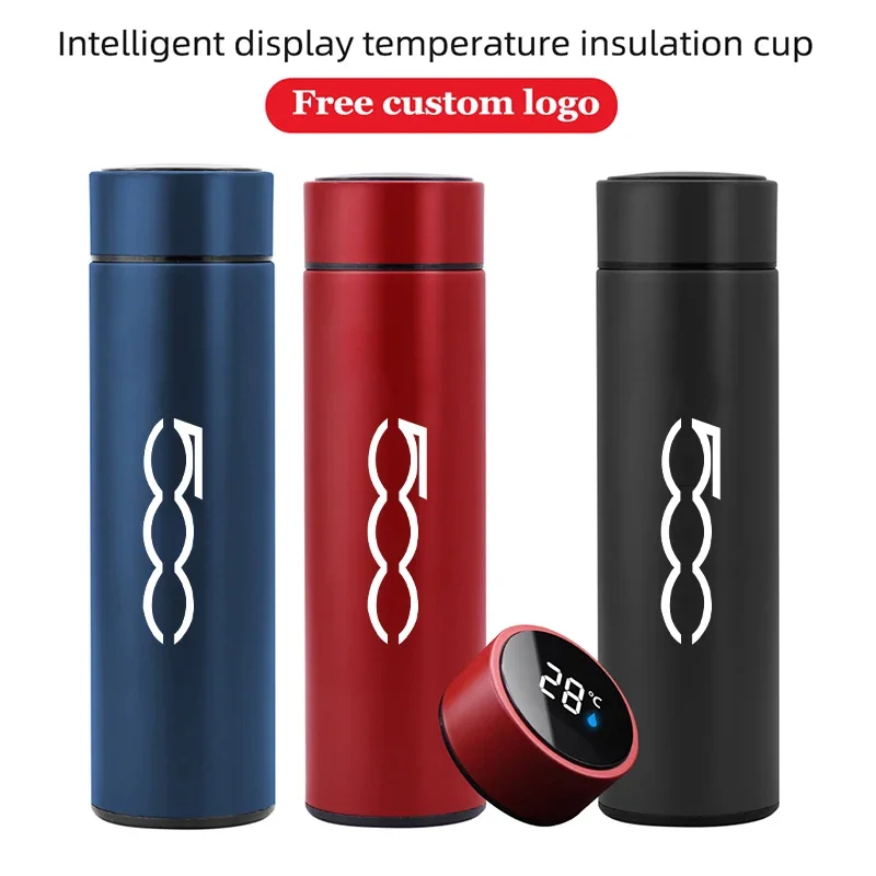 500ml Intelligent insulating cup For FIAT 500 Intelligent