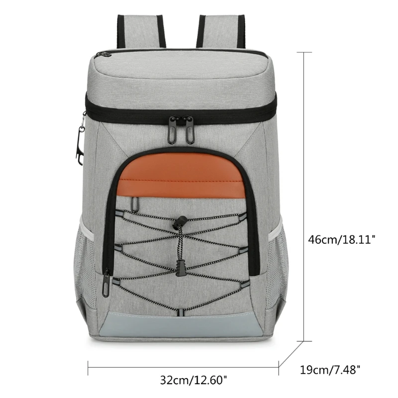 Hot Cold Freezer Bags Container Leakproof Backpacks Splashproof Backpacks for Travel Hiking Camping