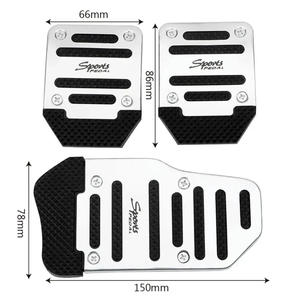 Car Pedals Manual Gear Aluminum Universal For Truck