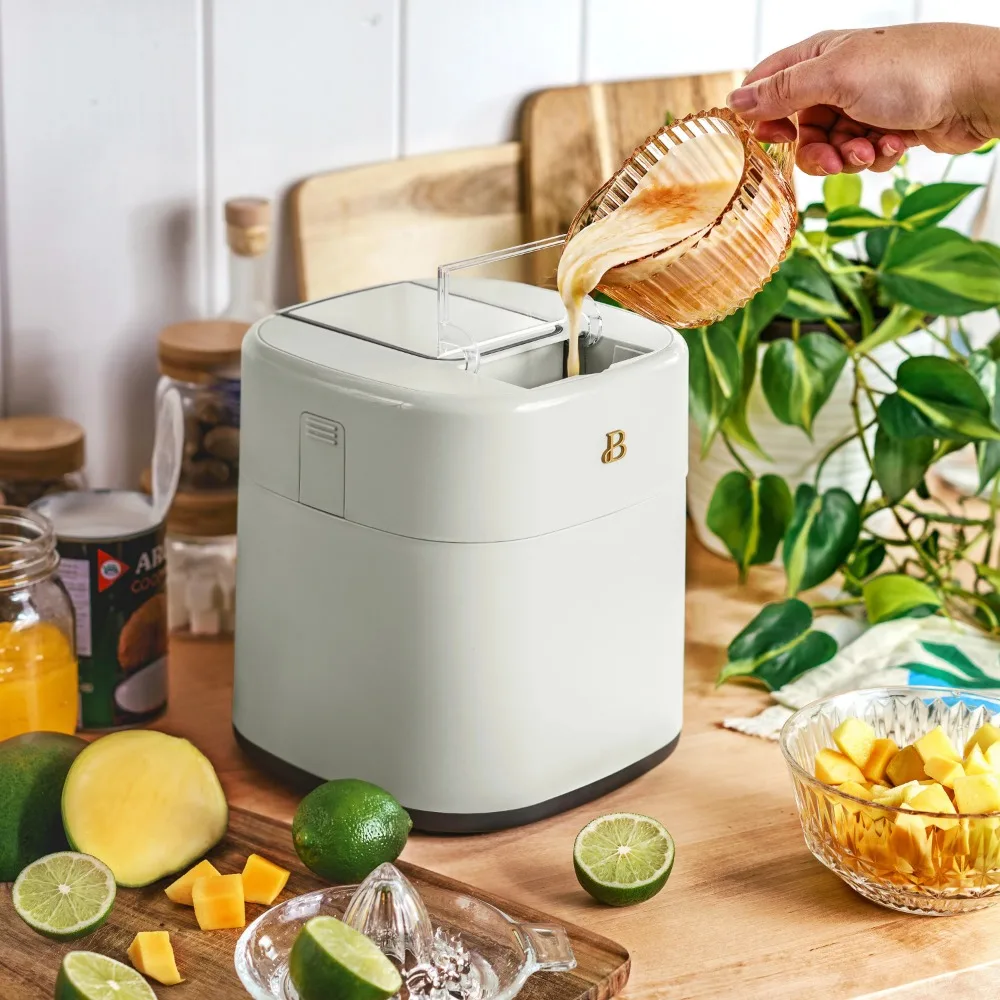 

Beautiful 1.5QT Ice Cream Maker with Touch Activated Display, White Icing by Drew Barrymore