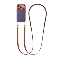Magnetic Crossbody Phone Strap with Adjustable Neck Holder - Woven (Sienna)