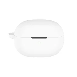 Premium Soft Silicone Protective Cover - Dustproof & Shockproof Case (White)