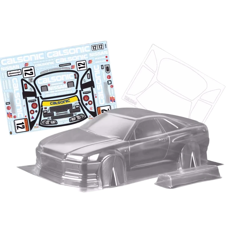 

210mm WB On Road M Body Shells 1/10 Clear Lexan Body W/Rear Wing for Rc Drift Car 210 Mini Chassis Carten M210R Tamiya M07R