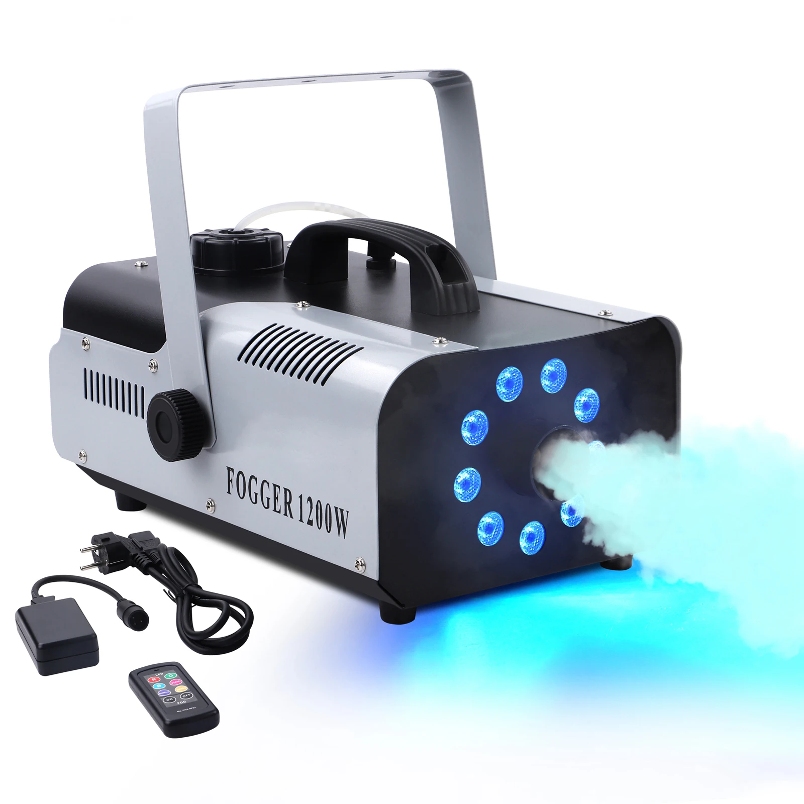 1200W Fog Machine Rgb 3 In 1 Led Stage Led Smoke Machine Colorful Spray Stage Banchetto Di Nozze Colorato Fog Machine
