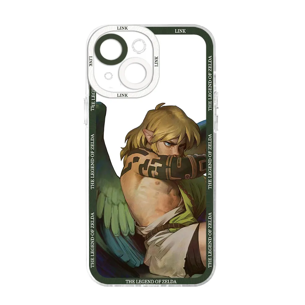 thumbnail image 1 of Funda de teléfono para Apple iPhone 14 Pro 13 16 Pro Max 12 Mini SE 11 XR 15 16 Plus X XS, funda de juego de moda The Legend of Zeldas, 1 of 5