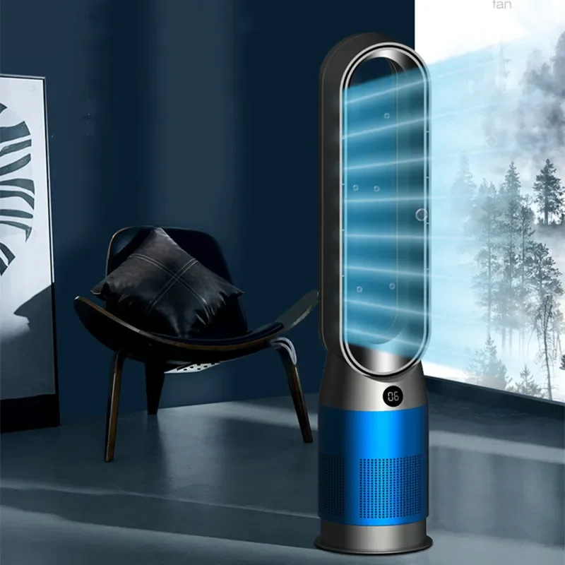 42 Inch 220V Bladeless Fan Dual-Purpose Cooling And Heating Home Silent Heater Quick Air Circulation And Purification Tower 3