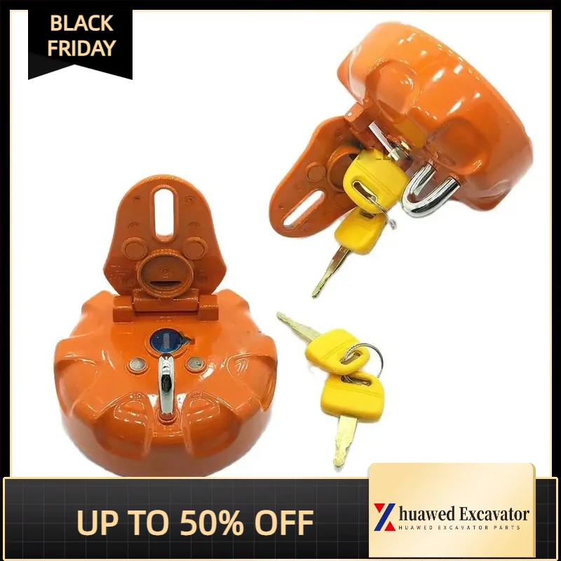 

Excavator Fuel Tank Cap Anti-theft Diesel Tank Cap For Hitachi Excavators Zx Zax120/240/330-3/60/70/200-5 Excavator Accessories