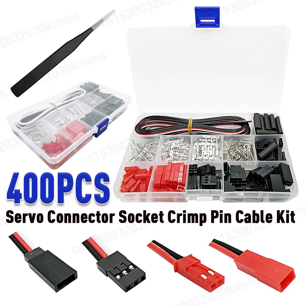 Wire Connectors 400pcs DIY Servo Extension Cable for RC