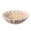Natural Travertine Scallop Fruit Bowl Design Ornament Sample Room Home Hotel Desktop Multifunctional Storage Tray Decoration 4