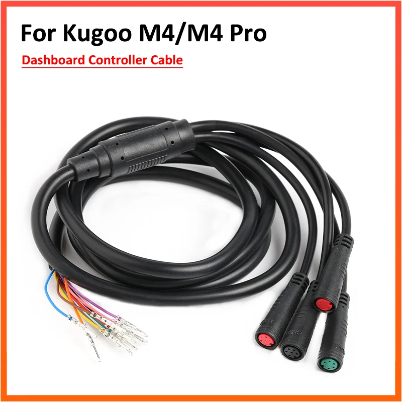 Controller Cable For Kugoo M4/ M4 Pro Electric Scooter Dashboard Connector Motor Power Cord Data Line Parts