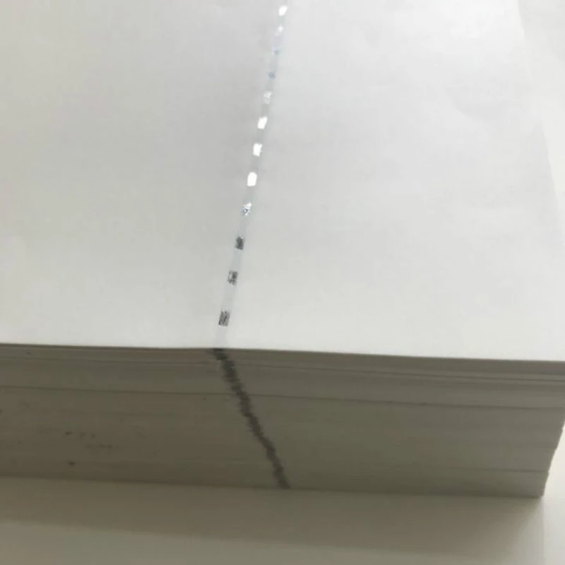 면화 대마 실버 안전실 보안 용지 보고서, 자격증 티켓 사무실 계약 인쇄 용지, 90g A4