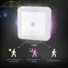 Motion Controlled Human Body Sensor LED Night Light Smart Battery Operated WC Bedside Lamp For Room Hallway Pathway Home Light 5
