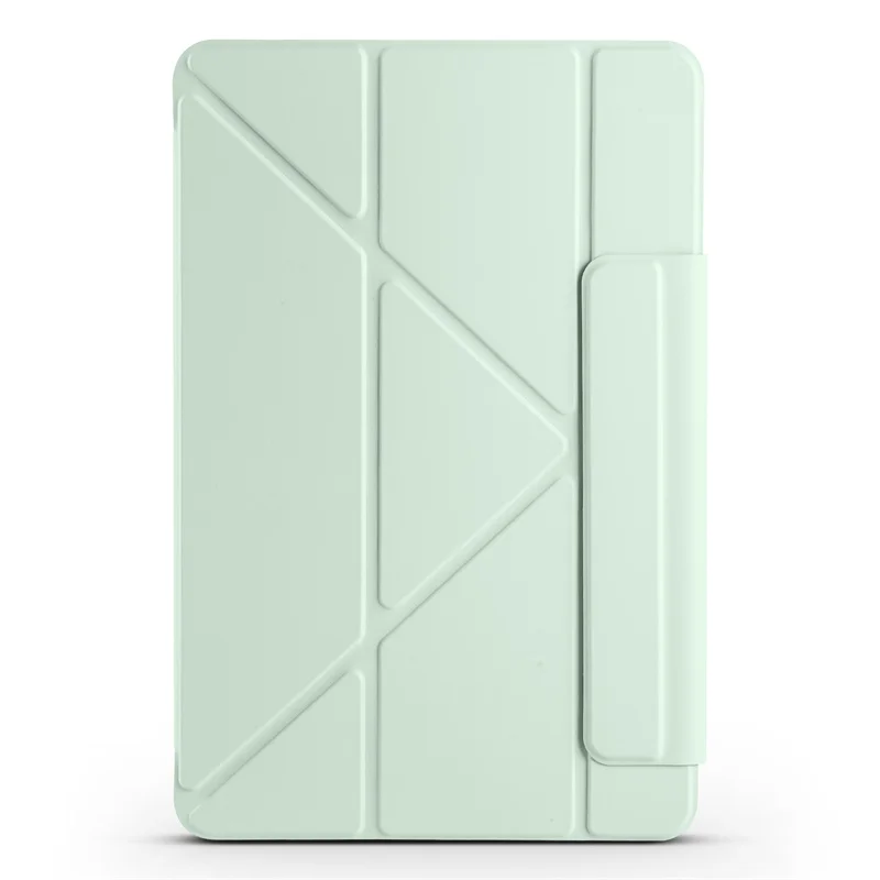 Premium Smart Fold PU Leather Case with Acrylic Back and Magnetic Closure