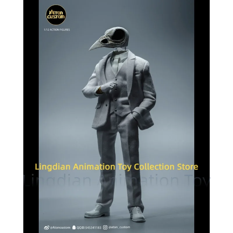 Atoncustom ムーンナイト　ミスターナイト　1/12フィギュア In Stock】100% Original Aton Custom Moonlight Knight Mr. Night 1