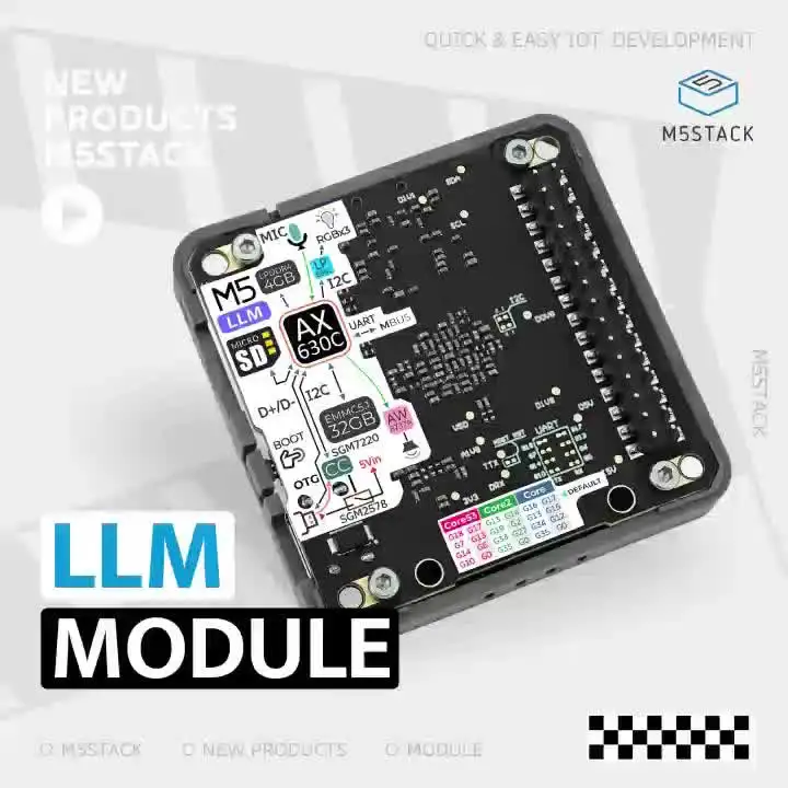 M5stack Official LLM (Large Language Model) Module Kit(AX630C