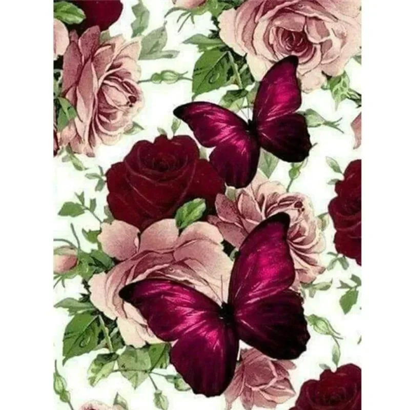 

Tulip DIY Digital Acrylic Flower Painting, Hand-Filled Landscape Painting, Explosion, 23190