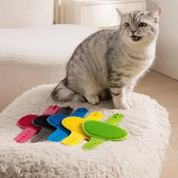 Waterproof Pet Bath & Massage Grooming Glove 1