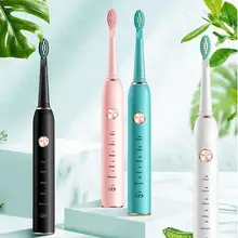 

Electric Toothbrush Male And Female Student Party Smart Toothbrush USB Rechargeable Adult Soft Hair Whitening Couple Toothbrush