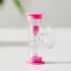 Small Sand Clock Hourglass Timer 3 Minute Hourglass Sand Timer with Suction Cup Durable Sandglass for Kids Games Classroom 5