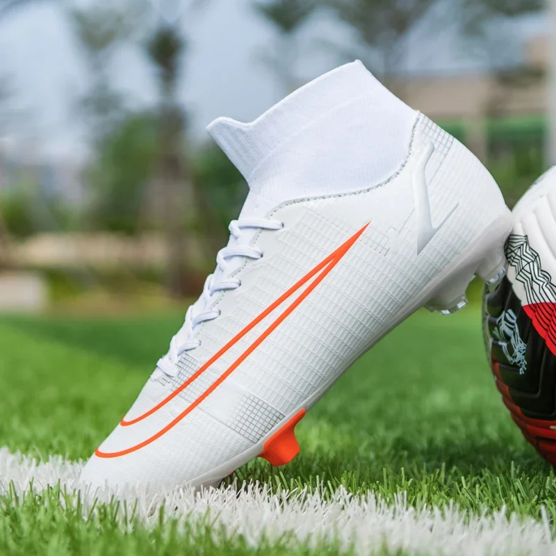 

Quality Soccer Shoes Cleats Mbappé Durable Light Comfortable Football Boots for Outdoor Futsal Sneakers In Size 33-47 Wholesale