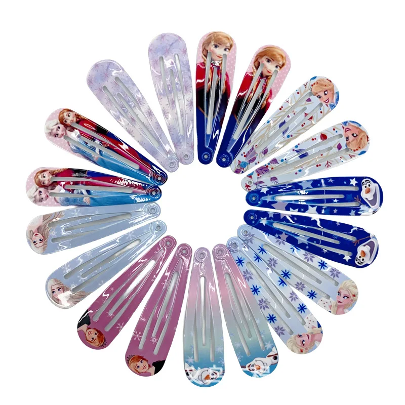 

Disney Frozen Hair Clip Children's Cartoon Hair Clip Princess Clip BB Hairpins Girl Hairgripe Headwear Baby Hair Accessories