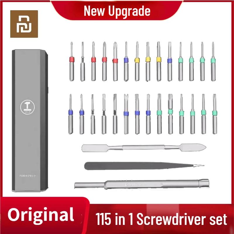 

New Youpin Multi-function Screwdriver Set 115 in 1 Mobile Phone Computer Professional Universal Repair Disassembly Tool for Home