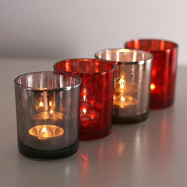 Jars for Candles Colored Transparent Candle Cup Candle Pot Home Decoration  Candle Homemade Candle Cup Glass m - AliExpress