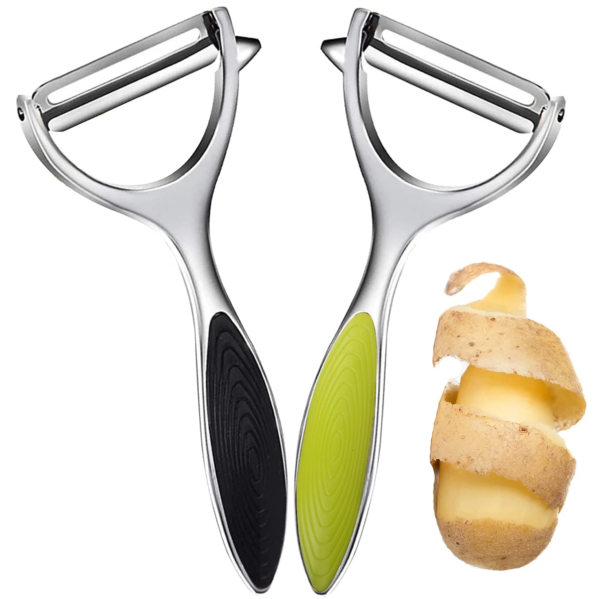 Potato Peelers Vegetable Peeler,304 Stainless Steel YShaped Rotatable
