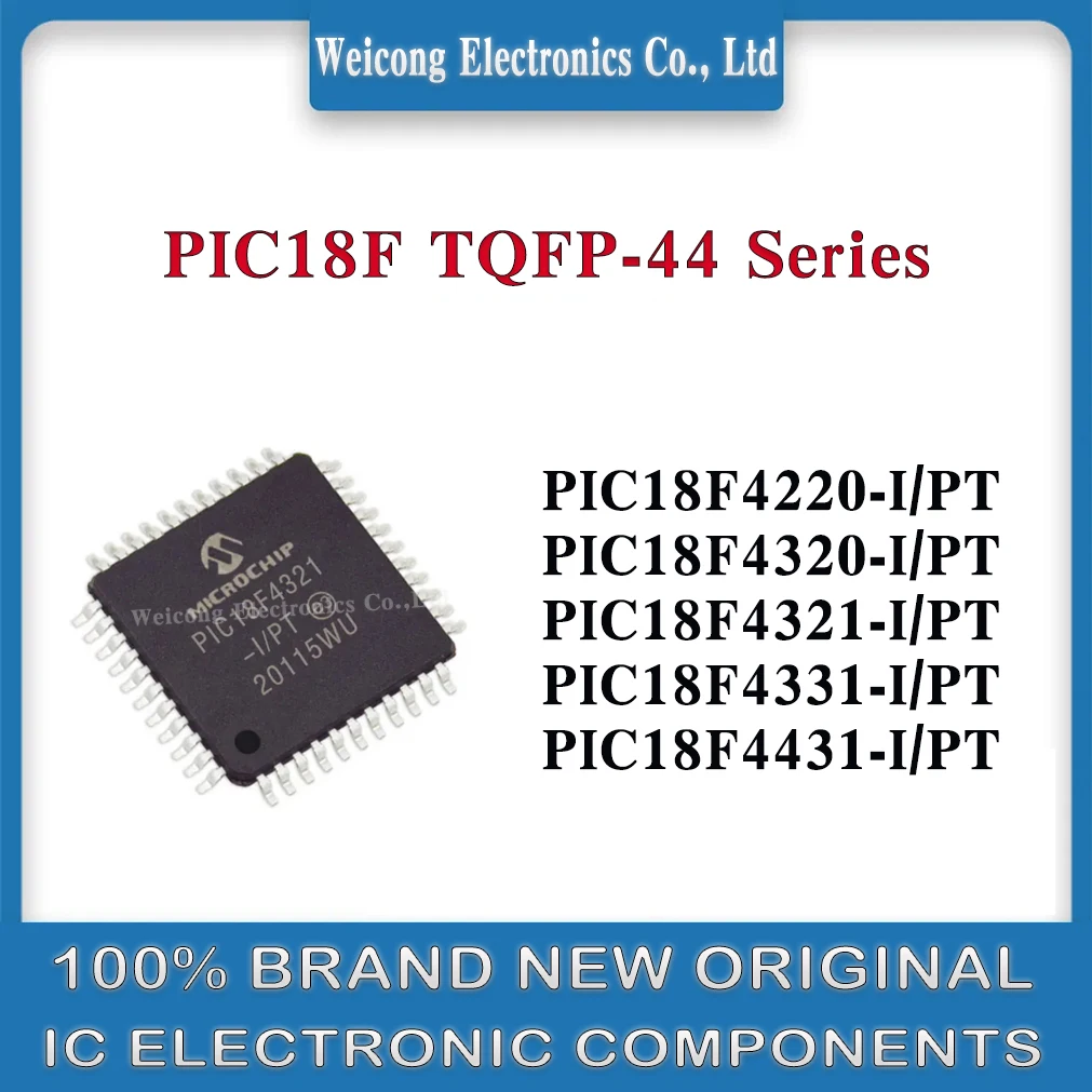 

PIC18F4220-I/PT PIC18F4220-I PIC18F4320-I PIC18F4321-I PIC18F4331-I PIC18F4431-I PIC18F PIC18 PIC IC MCU Chip TQFP-44