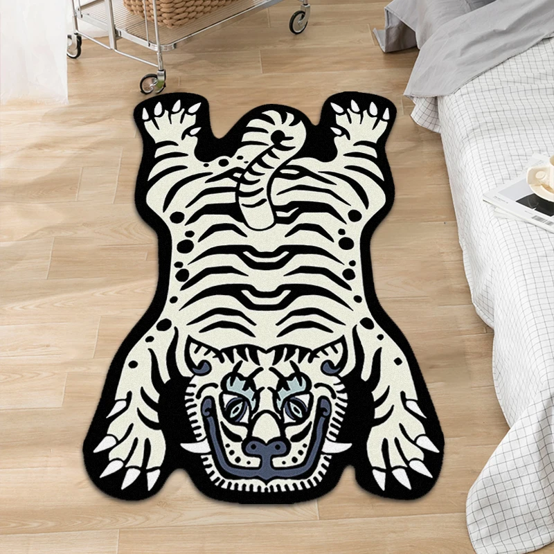 Tiger Rug Bedroom Living Room Area Floor Mat